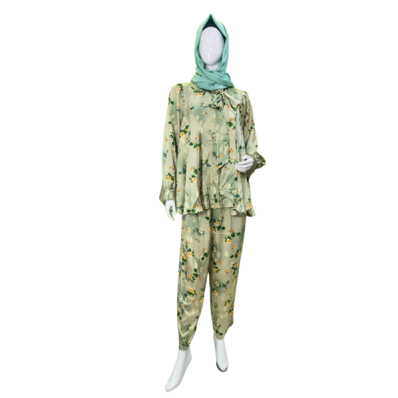 Stylish Silk Tops Set for Women's