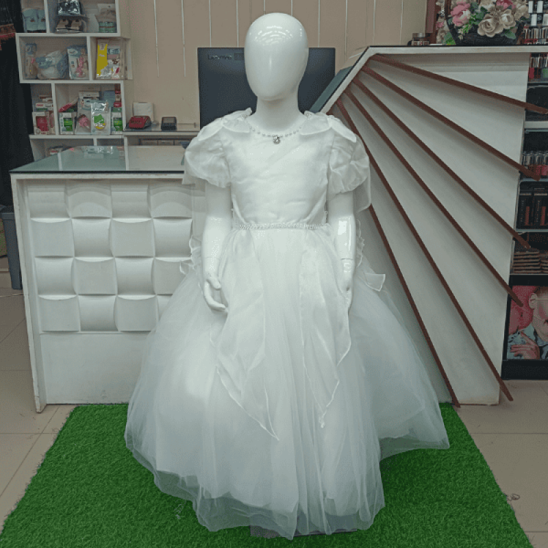 Exclusive White Party Frock for Baby Girls