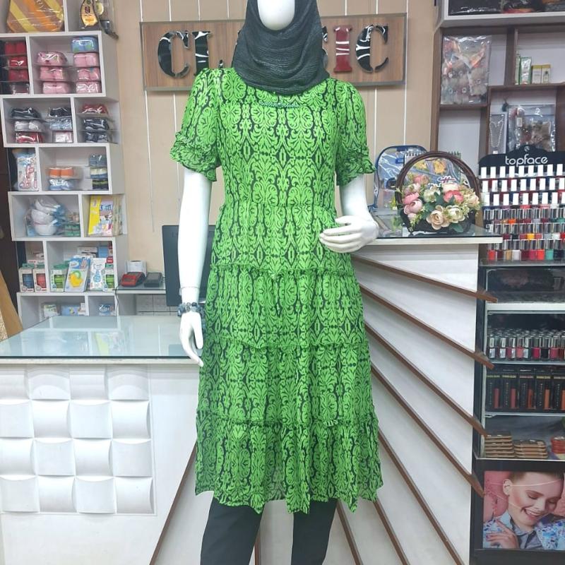 Elegant Half Sleeve long tops