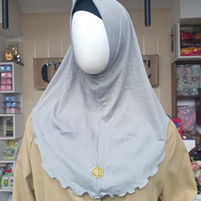 Premium Solid Color Malaysian Fixed Hijab