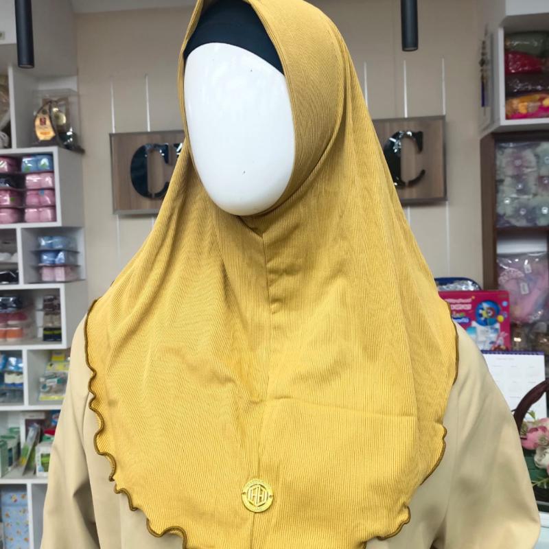 Premium Solid Color Malaysian Fixed Hijab