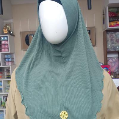 Premium Solid Color Malaysian Fixed Hijab