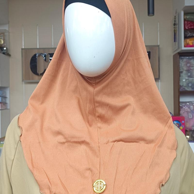 Premium Solid Color Malaysian Fixed Hijab