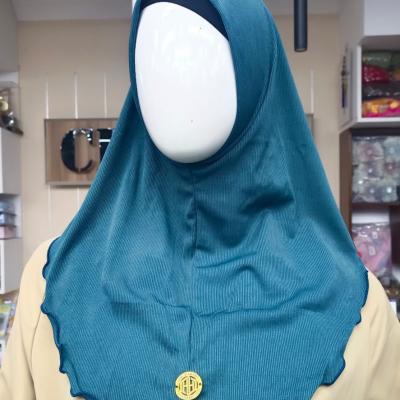 Premium Solid Color Malaysian Fixed Hijab