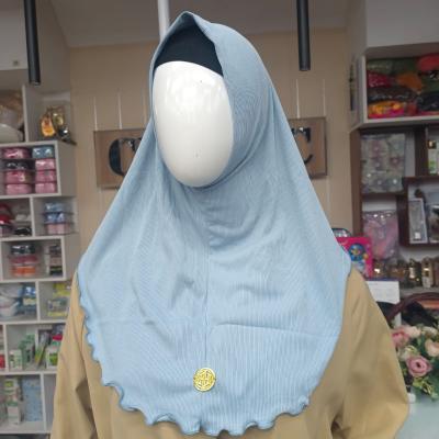 Premium Solid Color Malaysian Fixed Hijab