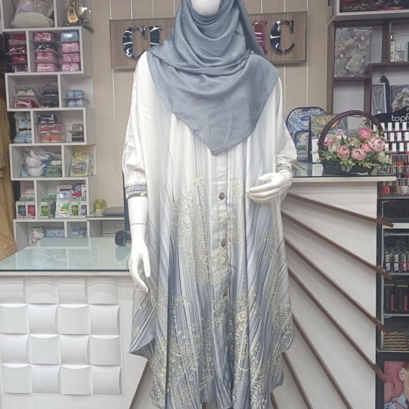 Malaysian Fabrics Short Kaftan